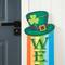 Glitzhome® 42" St. Patrick's Wooden Rainbow & Pot of Gold Porch Décor